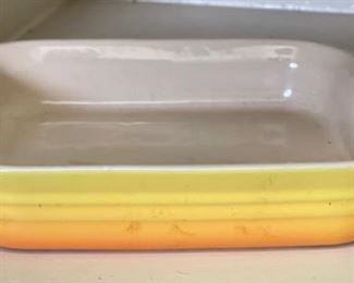Le Creuset 10.0 Square Baking Dish Yellow 2 x 11 x 9in HxWxD