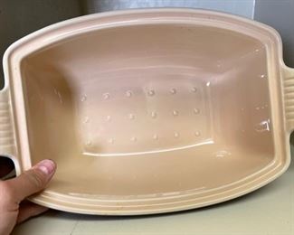 Le Creuset 13.50 Covered Square Stoneware Casserole Dish 8 x 13 x 8in HxWxD