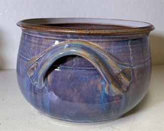 Studio Art Pottery Tureen Parsons 9 x 11 x 10in