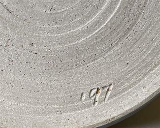 Studio Art Pottery Tureen Parsons 9 x 11 x 10in