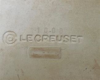 Le Creuset Red 10.00 Baking Dish rectangular 2 x 12 x 7in HxWxD