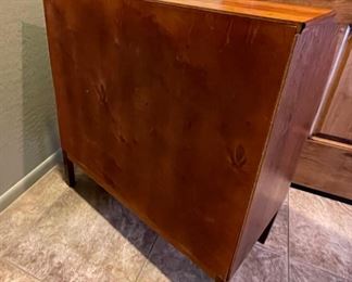 Vintage Egon Ostergaard Rosewood Cylinder Desk Roll Top MCM Scandinavian Modern Svensk Mobelindustri MSI 38 x 35 x 19 in HxWxD