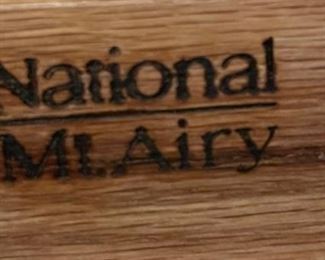 National Mt Airy Furniture 5 Drawer Dresser 54.5 x 42 x 19 in HxWxD