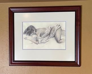Carolyn Peterson Heather Framed Print Art Frame: 19 x 23in