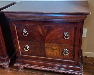 2pc Mt Airy Nightstands PAIR 28 x 30 x 17 in HxWxD