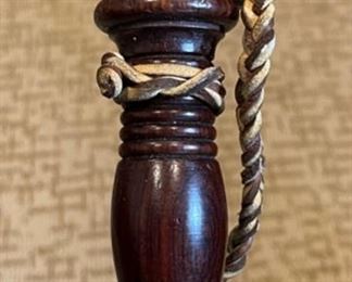 Antique Wood Police Baton Truncheon Billy Club Night Stick 24in Long