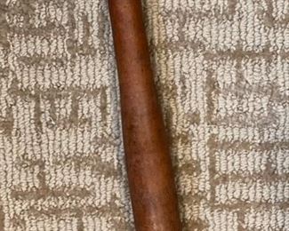 Antique Bartenders Billy Club Vintage Wood Police Baton Truncheon Night Stick #4 12.5in Long