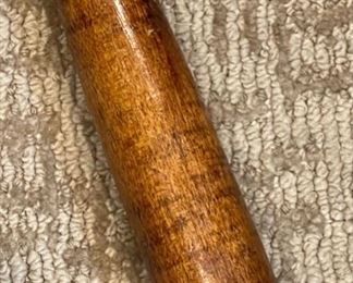 Antique Bartenders Billy Club Wood Police Baton Truncheon Night Stick #5 11.75in Long