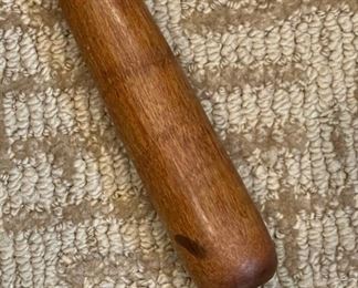 Antique Bartenders Billy Club Vintage Wood Police Baton Truncheon Night Stick #6 9in long