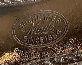 Bucheimer Vintage Black Leather Flat Slapjack Blackjack #5 6.5in Long