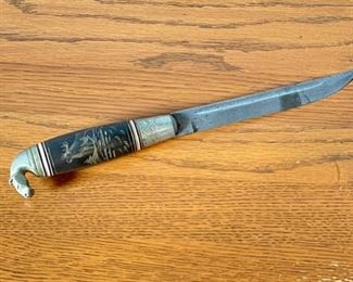 Puukko Finland Horse Head Knife 10.5in Long