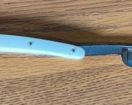 Antique Boker Tree Brand King Cutter Straight Razor Box: 6.5x1x.5in HxWxD