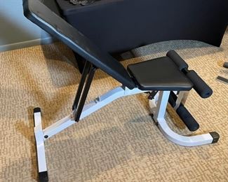 Body Solid Flat to Incline Bench 19x22x55in HxWxD