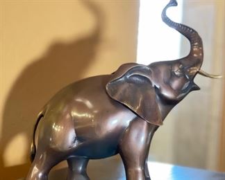 GATCO Solid Brass Elephant Bronze Finish 13 x 5 x 13 in HxWxD