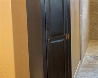 Slender Rustic Cabinet 60 x 18 x 12.25 in HxWxD