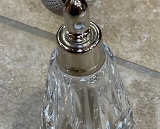 Waterford Crystal Perfume Atomizer 4 x 1.5 x 3 in