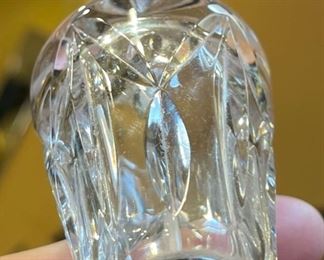 Waterford Crystal Perfume Atomizer 4 x 1.5 x 3 in