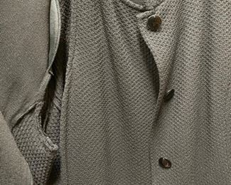 St. John Caviar Black Knit Suit Size: 16