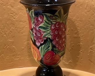 Mystic Mud Pottery Studio Hood River Oregon Vase 13in h x 8 in diameter