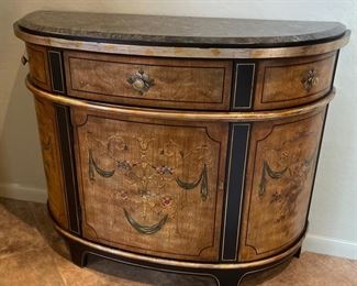 Ferguson Copeland Demi-Lune Console Cabinet 35 x 44 x 16 HxWxD