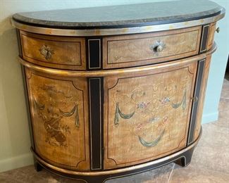 Ferguson Copeland Demi-Lune Console Cabinet 35 x 44 x 16 HxWxD