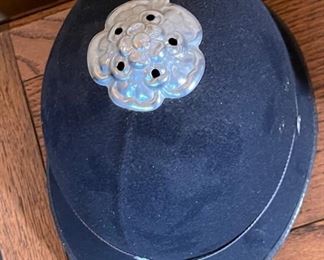 English British Bobby Helmet West Midlands Police Hat Rose top 8x9x11.75in