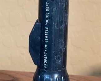 Seattle Police Dept Flashlight 8in Long