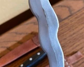 2pc Middle Eastern Serpentine & Straight Blade Daggers 11.5in