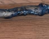 Primitive Long Stem Smoking Pipe 16in Long