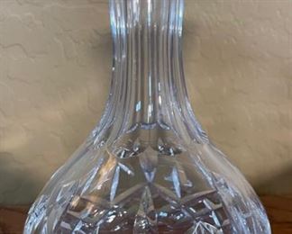 Waterford Crystal Lismore Carafe Decanter 8.75in H