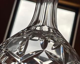Waterford Crystal Lismore Carafe Decanter 8.75in H