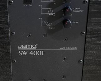 JAMO SW 400E Powered Subwoofer Speaker Sub 15.5 x 19.5 x 9.5in HxWxD
