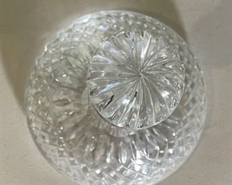 Waterford Crystal Lismore Ships Decanter 10in h x 7.25in Diameter