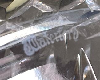 Waterford Crystal Lismore Ships Decanter 10in h x 7.25in Diameter