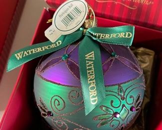 Waterford Harlequin Ball Christmas Ornament