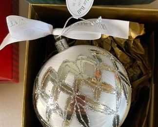Waterford Lismore Ice Ball Christmas Ornament