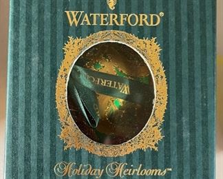 Waterford Peacock Grande Ball Christmas Ornament