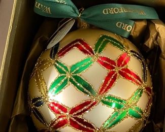 Waterford Killeen Ball Christmas Ornament