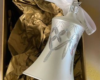 Waterford Lismore Bell Christmas Ornament