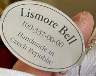 Waterford Lismore Bell Christmas Ornament