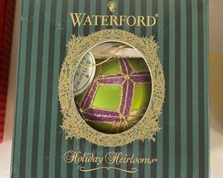 Waterford Imperial Araglin Ball Christmas Ornament