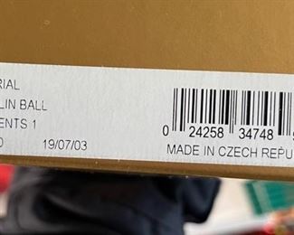 Waterford Imperial Araglin Ball Christmas Ornament