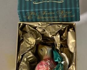 Waterford Partridge 1st Edition Christmas Ornament 12 days of Christmas