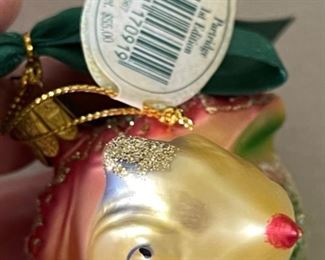 Waterford Partridge 1st Edition Christmas Ornament 12 days of Christmas