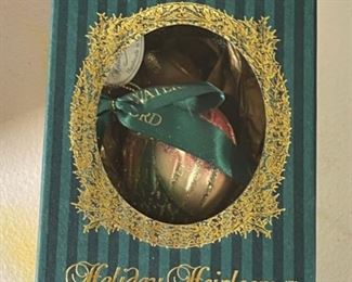 Waterford Partridge 1st Edition Christmas Ornament 12 days of Christmas