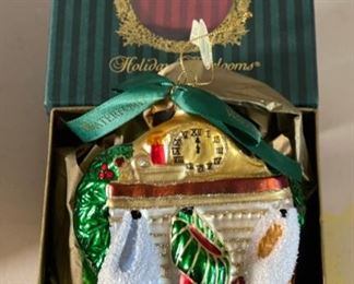 Waterford Stockings Were Hung Christmas Ornament