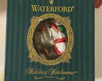 Waterford Four Calling Birds Christmas Ornament 12 days of Christmas