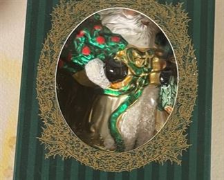 Waterford Christmas Eve Santa Christmas Ornament