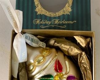 Waterford Ashling Egg Christmas Ornament