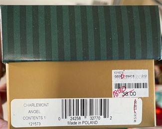 Waterford Charlemont Angel Christmas Ornament